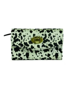 Black Patches Wallet-Myra Bags-cmglovesyou