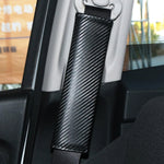 Seatbelt Shoulder Pads (Pair) - Carbon Style