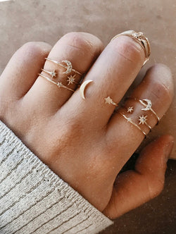 Abigail Moon \u0026 Stars Ring – SP Inc.