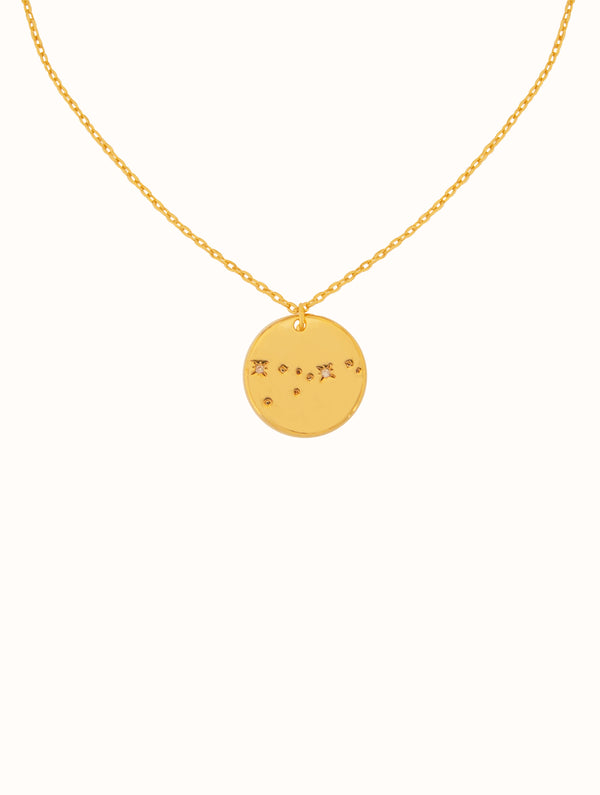 Sun And Could Enamel Pendant Gold Dipped Kids Necklace – US