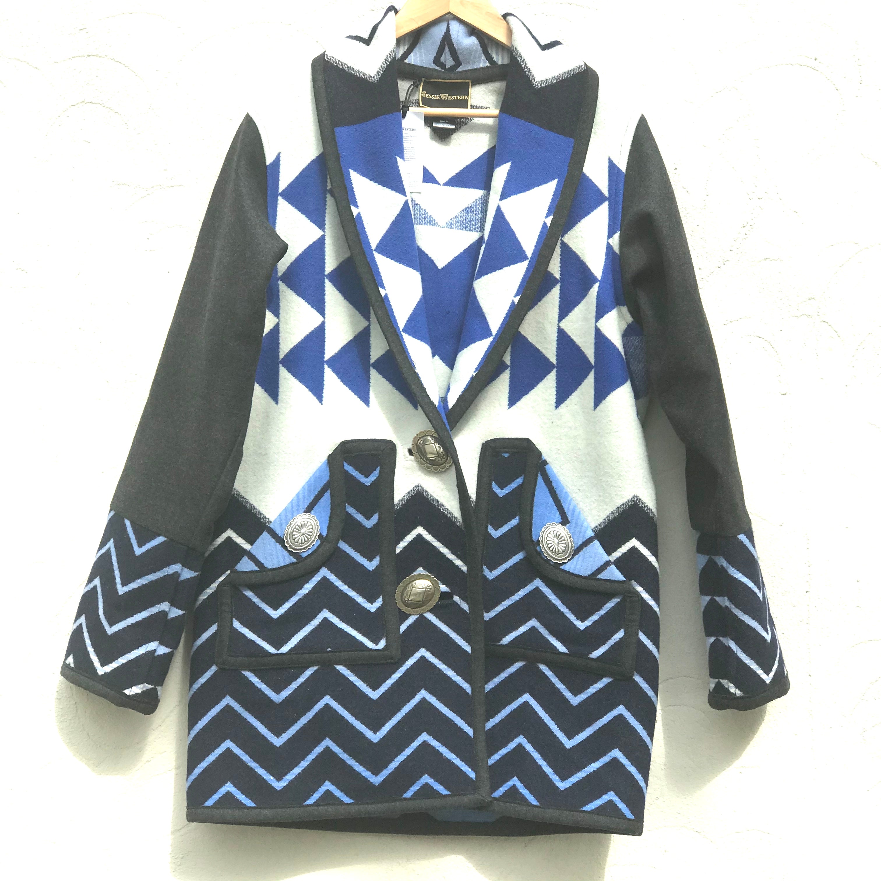 western blanket coat