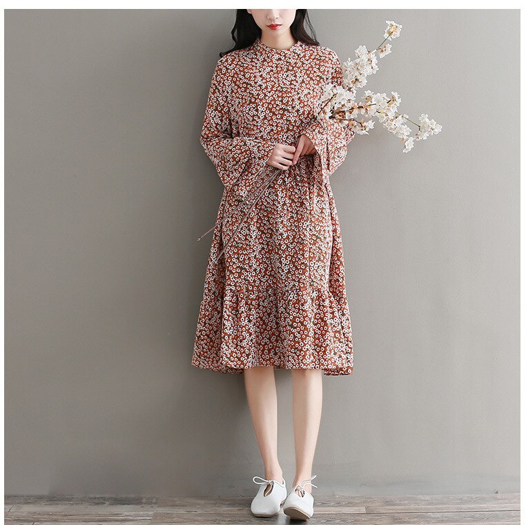 long sleeve dress spring