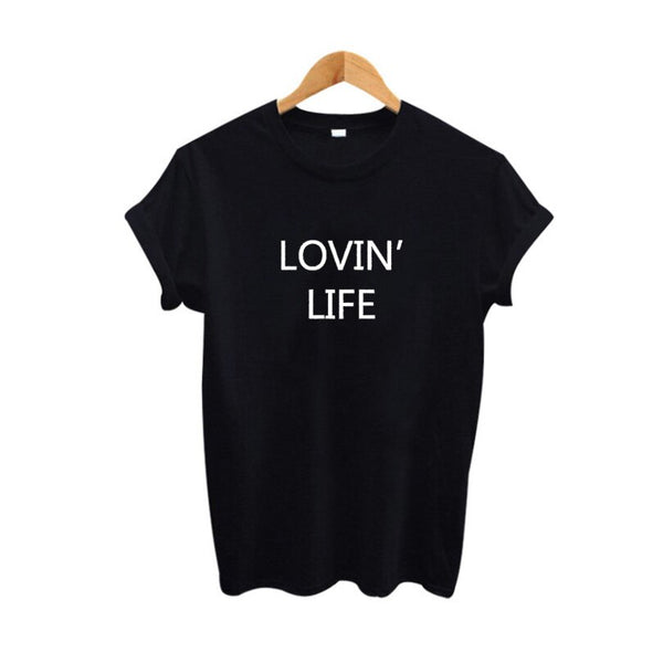 Funky Monkey Babys Lovin Life T Shirt Japanese Harajuku Letters Tshirt Herstyleshop