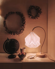 Load image into Gallery viewer, Origami Table Lamp in Paper - Size S
