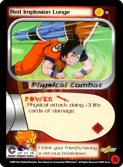 Goku - Super Saiyan (High Tech Foil) - Panini: Set 1 - Dragon Ball Z TCG