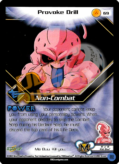 Mavin  Kid Buu Majin Buu Personality Set 55 56 106 Rare DBZ TCG Cards  Dragon Ball Z CCG