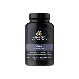 Ancient Nutrients Zinc + Probiotics image