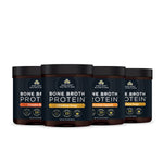 3 tubs of bone broth protein savory