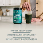 Organic SuperGreens Powder Berry Flavor (25 Servings)