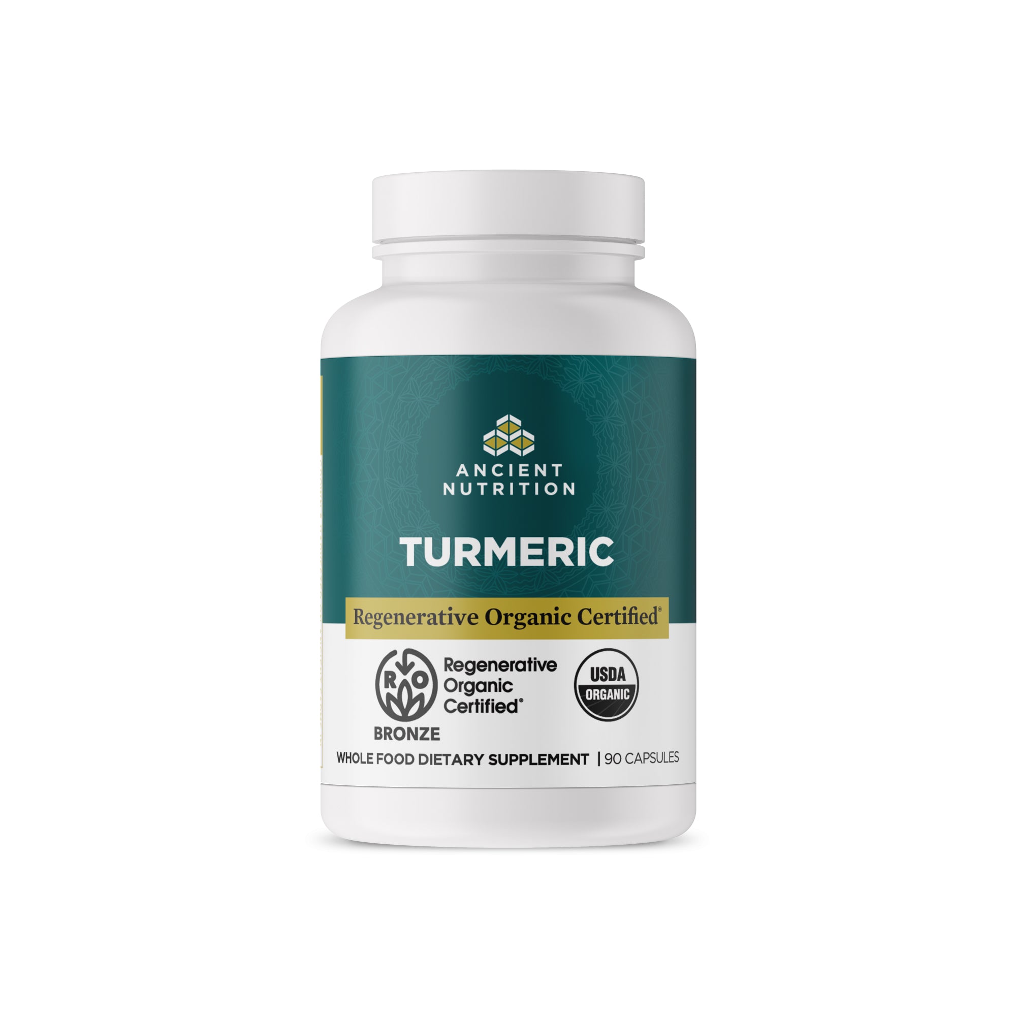 Regenerative Organic Certified™ Turmeric front of bottle