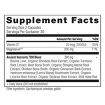 magnesium  supplement label 