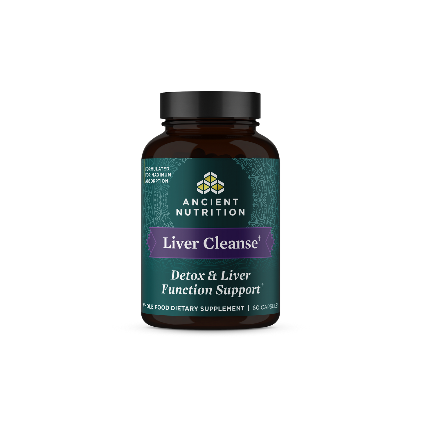 Liver Cleanse Capsules front of bottle