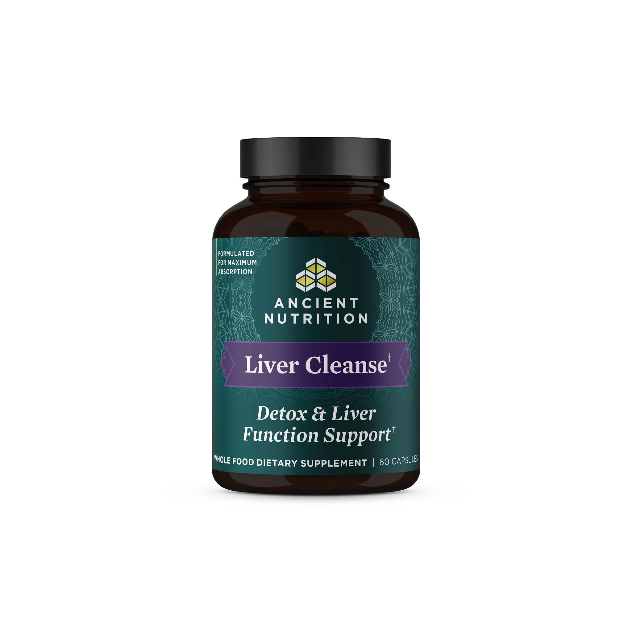 Liver Cleanse Capsules front of bottle