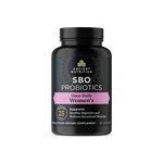 SBO Probiotics Women's Once Daily front of bottle