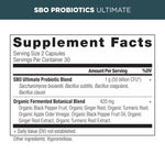 sbo probiotics supplement label