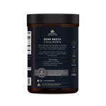 bone broth collagen vanilla back of bottle