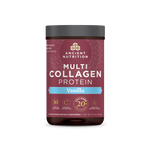 multi collagen protein vanilla front of bottle