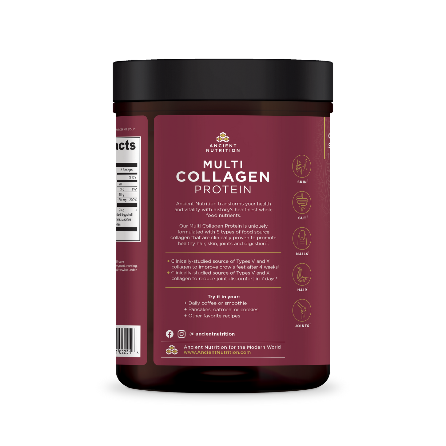 Image 2 of Multi Collagen Protein Powder Pure - 3 Pack - DR Exclusive Offer