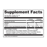 multi collagen protein supplement label