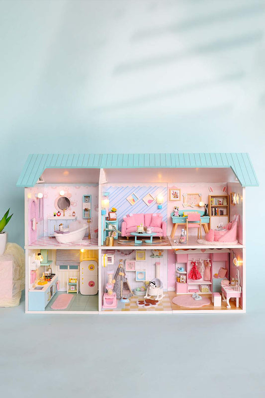 Nine-in-one DIY Miniature Dollhouse Crafts