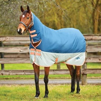 Neu 72 " Blau 600 Denier Wasserfest Turnout Pferd Blatt von Showman Neu 72 " Blau 600 Denier Wasserfest Turnout Pferd Blatt von Showman
