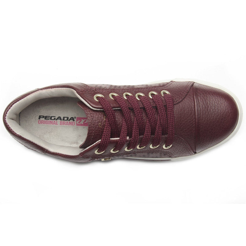 Pegada Women's Perforated Teen Lace-Up Casual Shoes Fashion Sneakers Pegada 