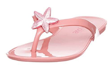 PETITE JOLIE LUCKY FUN SANDALS - PINK & WHITE