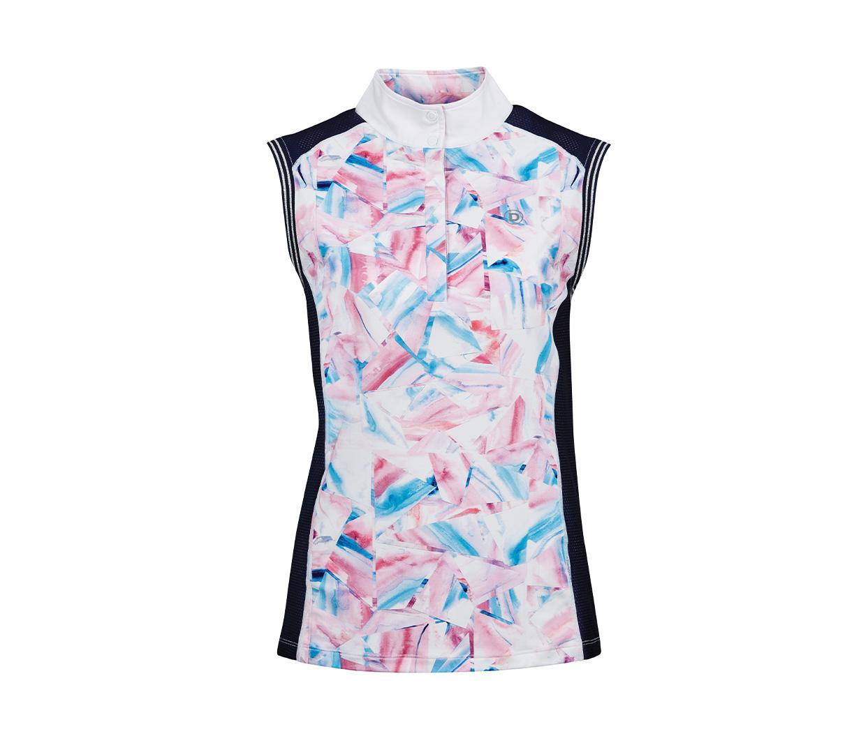 Dublin Ladies Katie Printed Sleeveless Competition Shirt