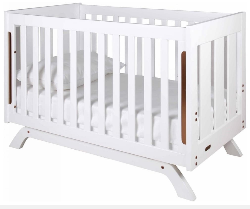 Grotime Retro Cot Cot With Babyworth Mattress ,Chest And Change Table With Pad