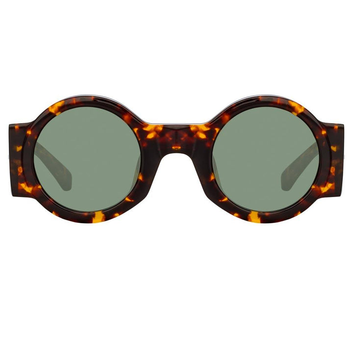 Round Sunglasses in Tortoiseshell frame 