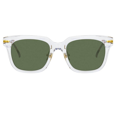 Dee Aviator Sunglasses in Yellow Gold and Grey by LINDA FARROW – LINDA  FARROW (INT'L)