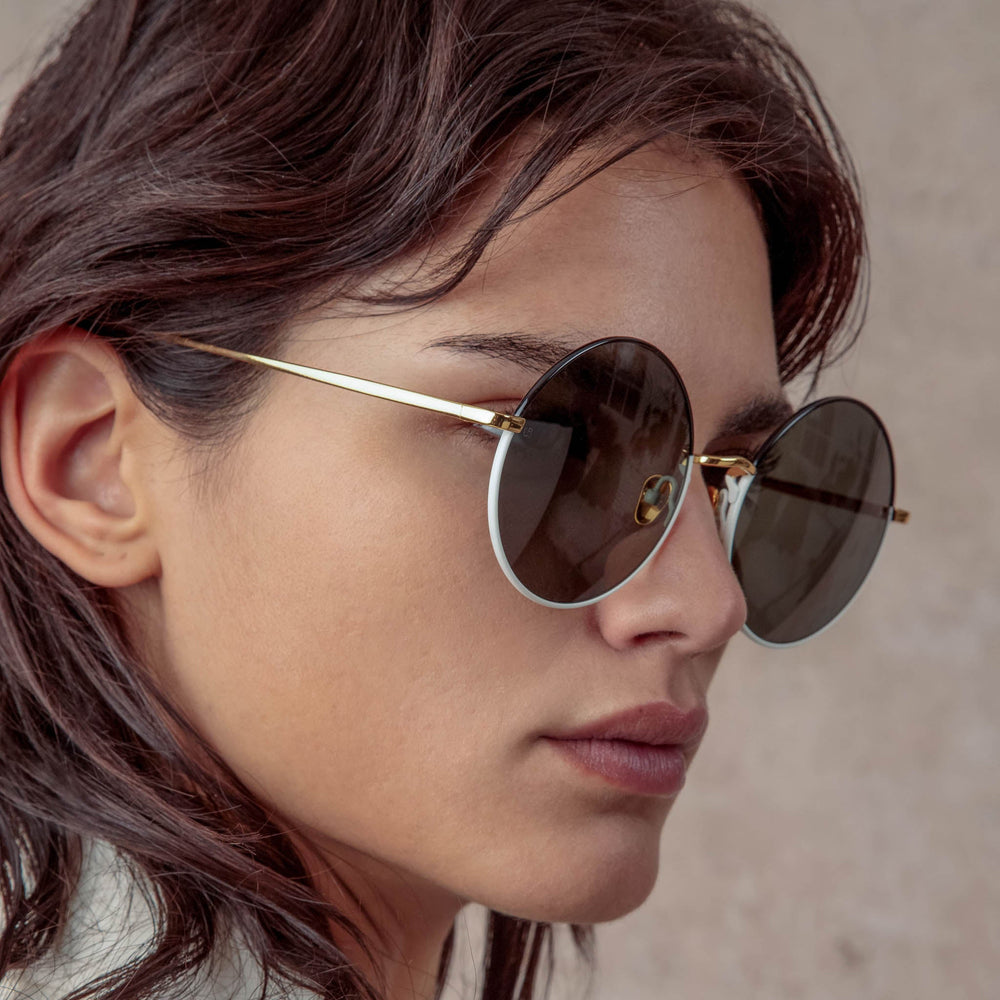 Linda Farrow x Attico Jurgen Sunglasses | Shopbop