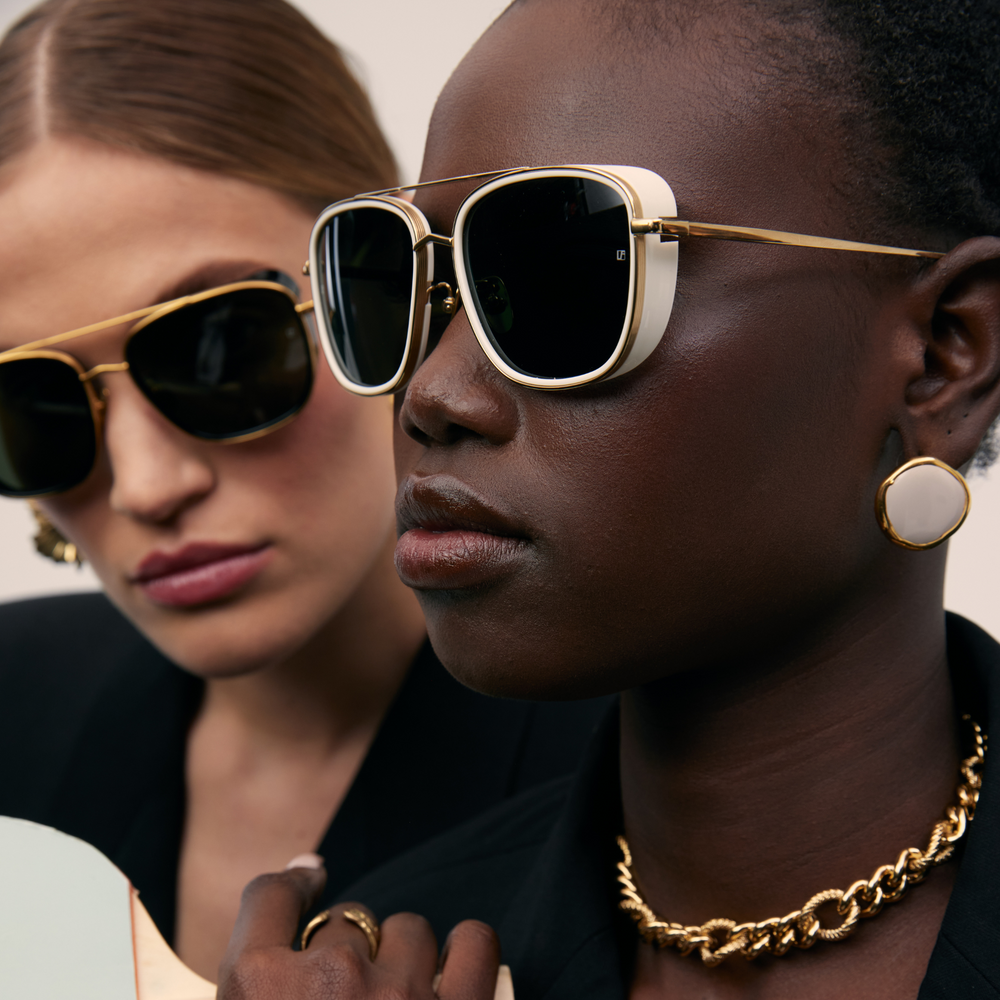 Gucci White Women's Square Sunglasses M000773 - ItsHot