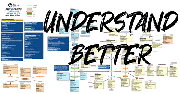 BJJFlowCharts-FlowChart of Danaher's Open Guard Jiu-Jitsu System