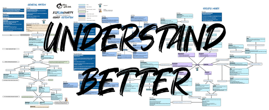 BJJFlowCharts-Flow Chart of Danaher's Guard Retention Jiu-Jitsu System