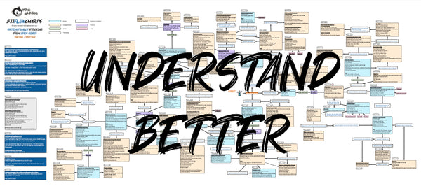 BJJFlowCharts-Flow Chart of Gordon Ryan's Open Guard Supine Jiu-Jitsu System