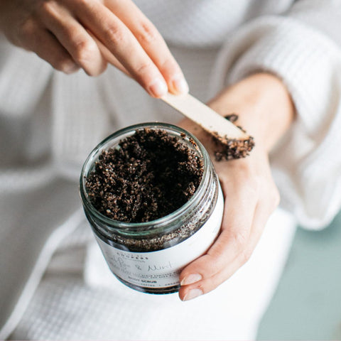 coffee & mint scrub