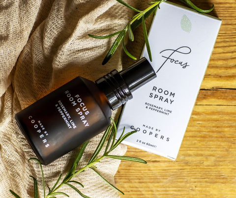 focus room spray with rosemary