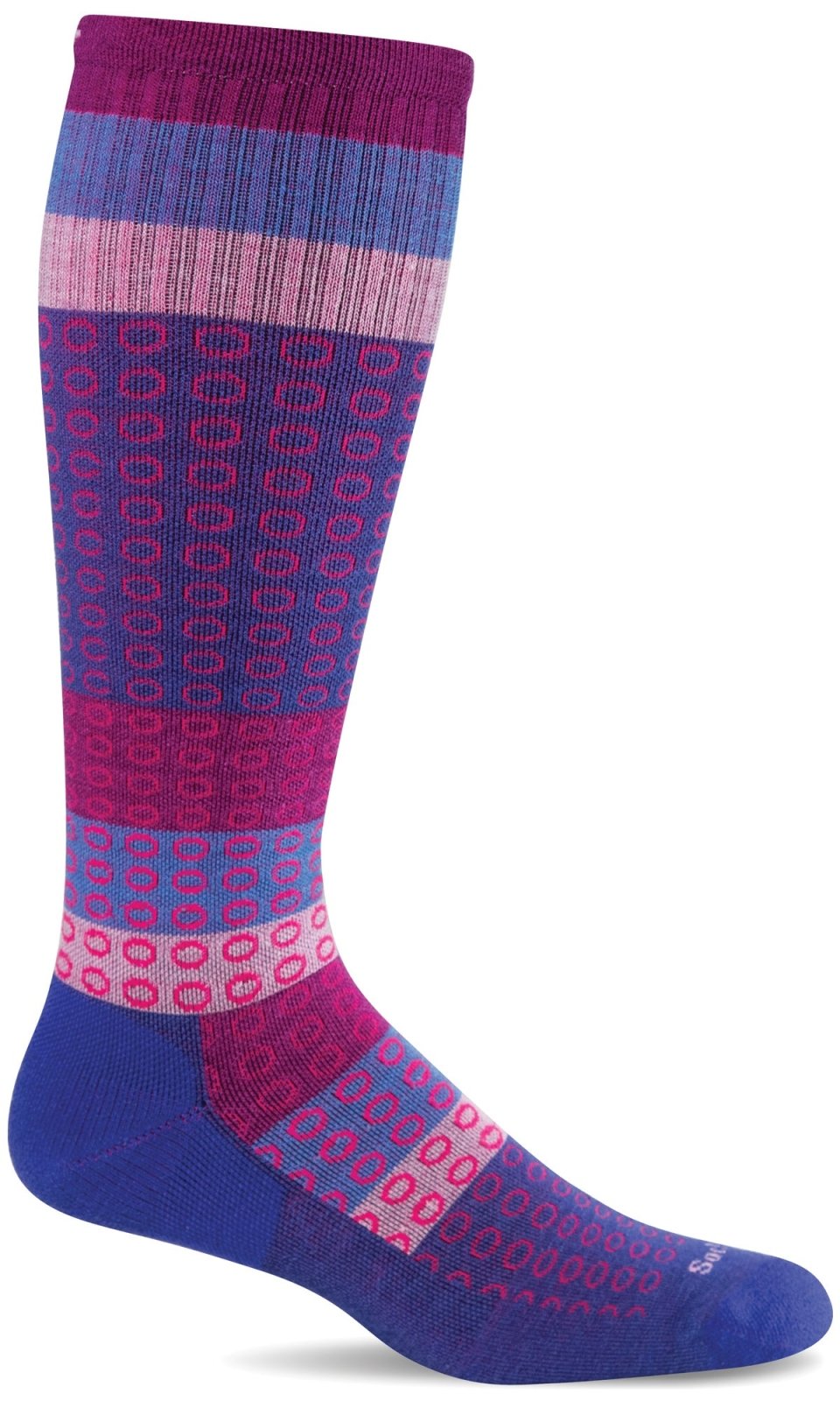 Purple Women's Marled Brushed Sock - Women's / Purple - John's