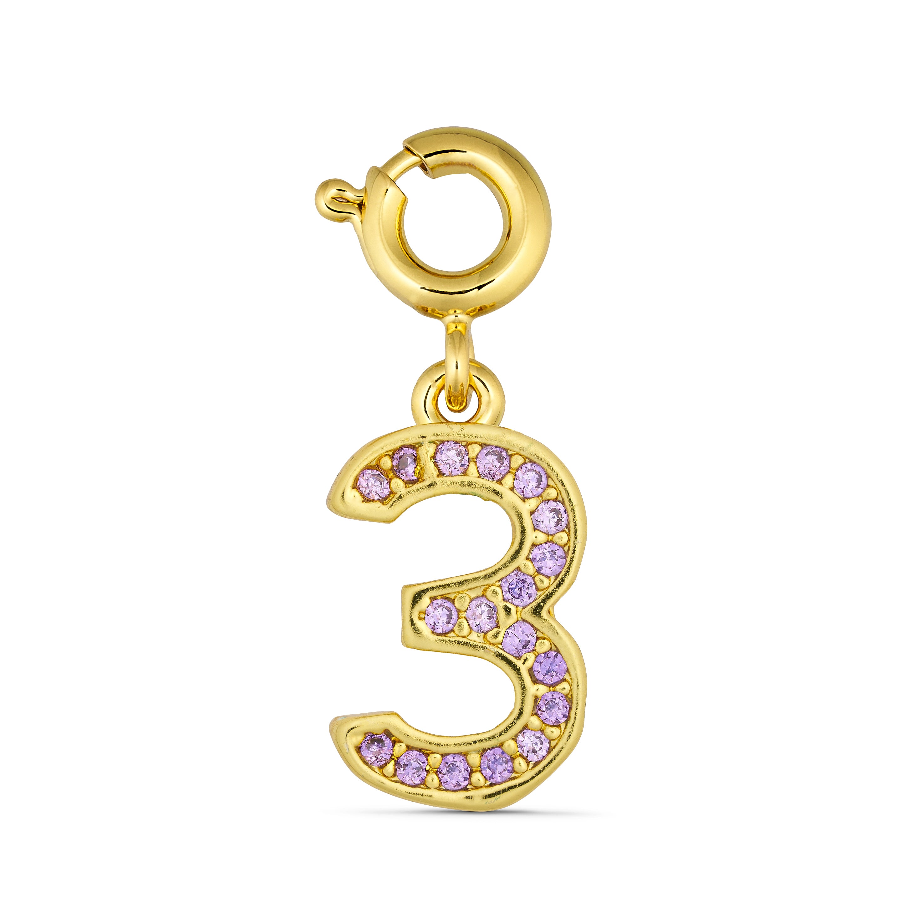 Billede af ANNEBRAUNER Number 3 Charm hos ANNEBRAUNER