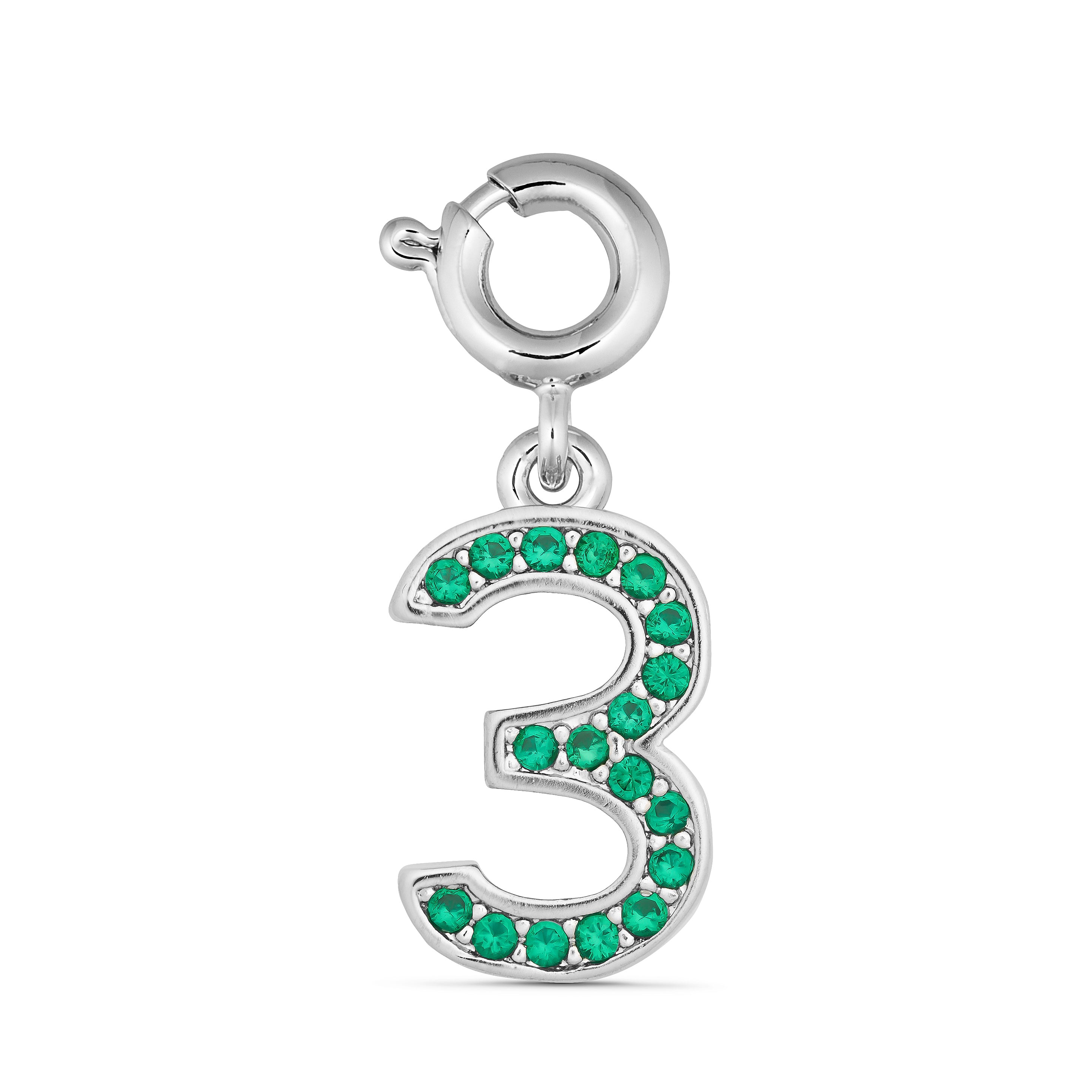 Billede af ANNEBRAUNER Number 3 Charm hos ANNEBRAUNER