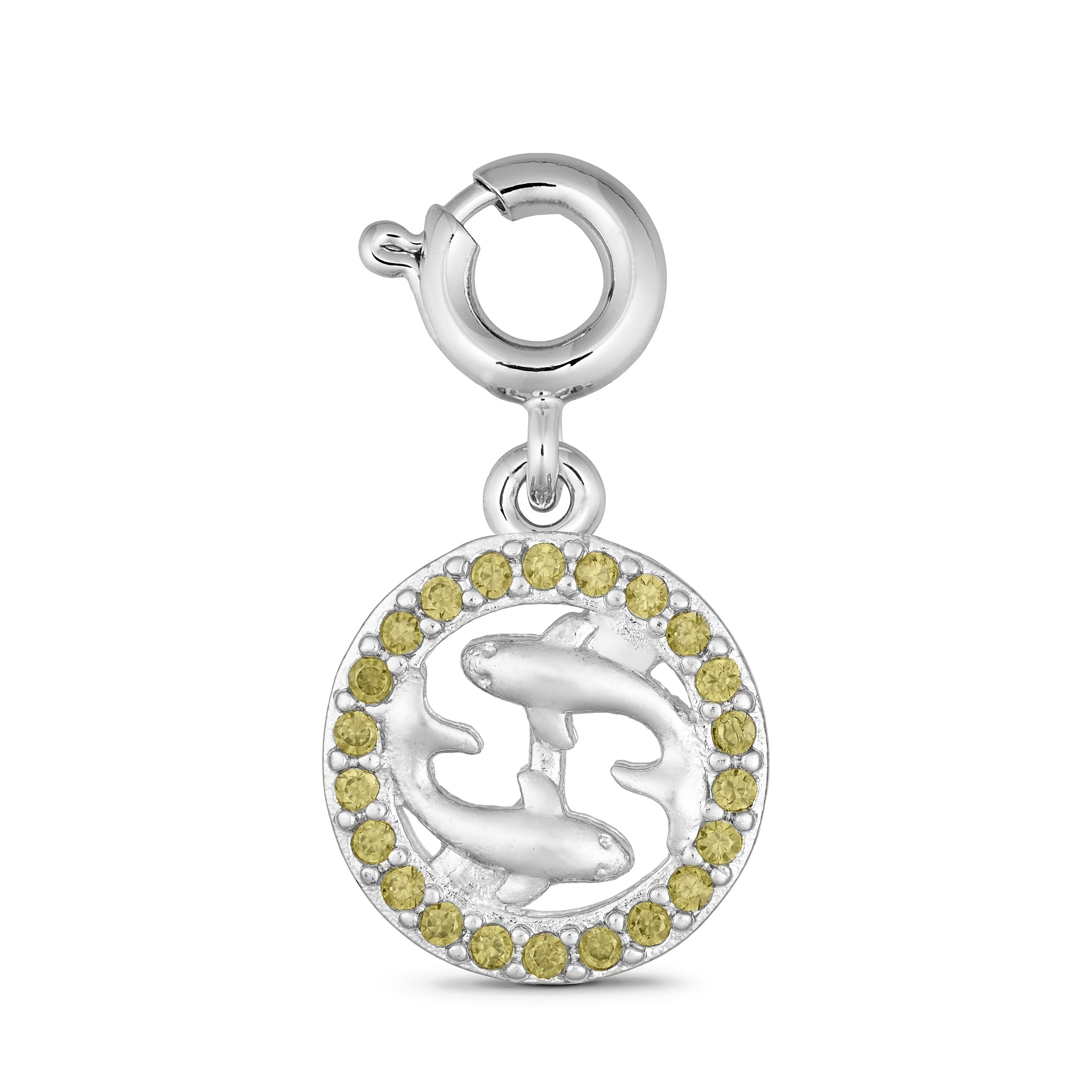 Billede af ANNEBRAUNER Pisces charm (Fisk Stjernetegn)