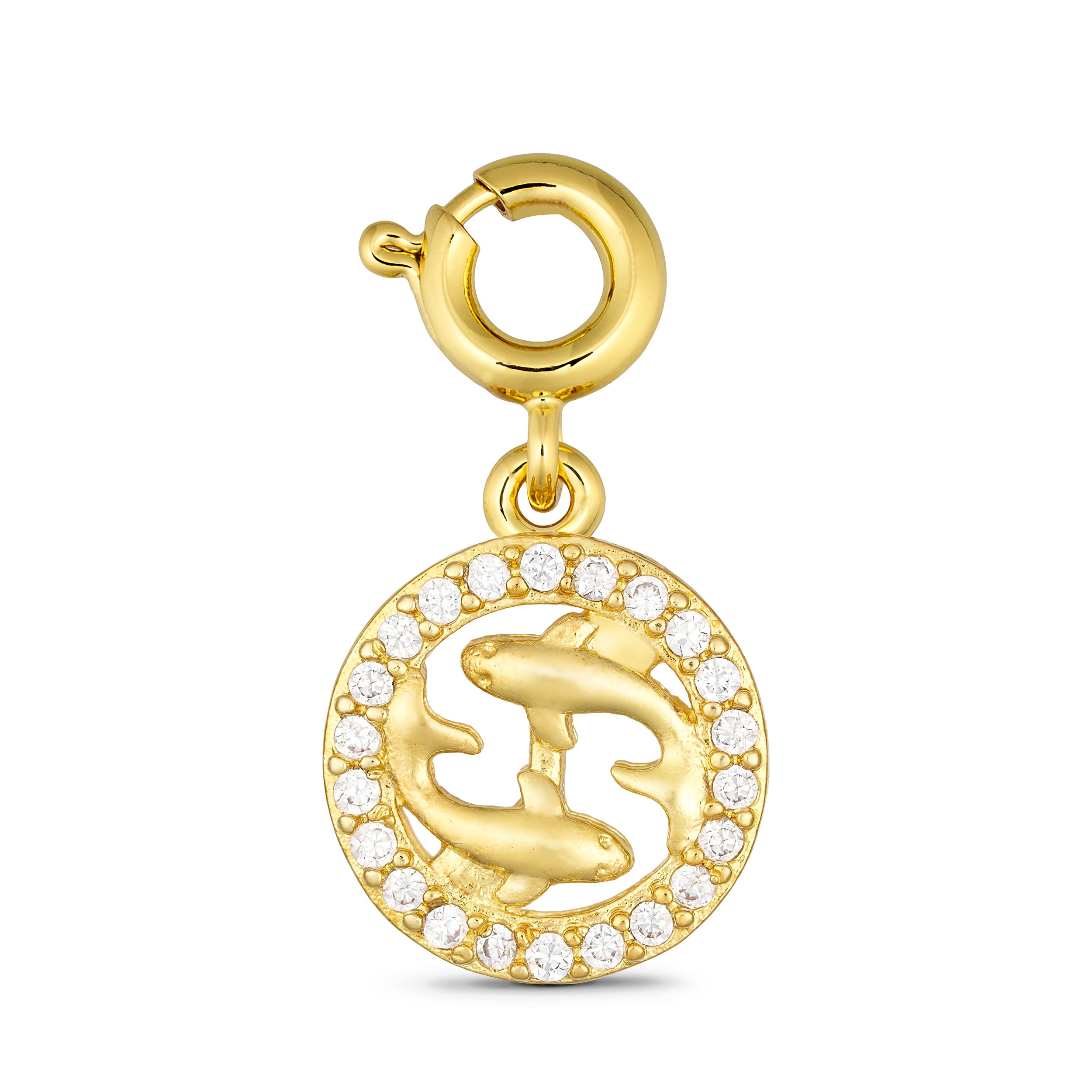 Billede af ANNEBRAUNER Pisces Charm (Fisk Stjernetegn)