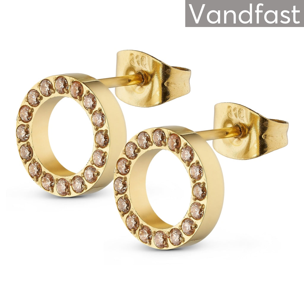 ANNEBRAUNER Circle Stones Champagne