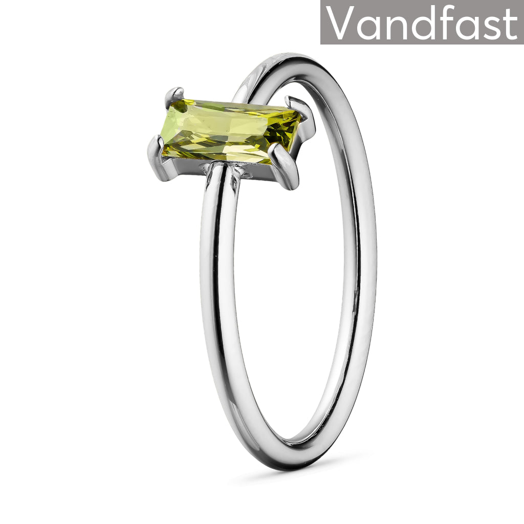 Billede af ANNEBRAUNER Deluxe Petite Ring Peridot - 66 hos ANNEBRAUNER