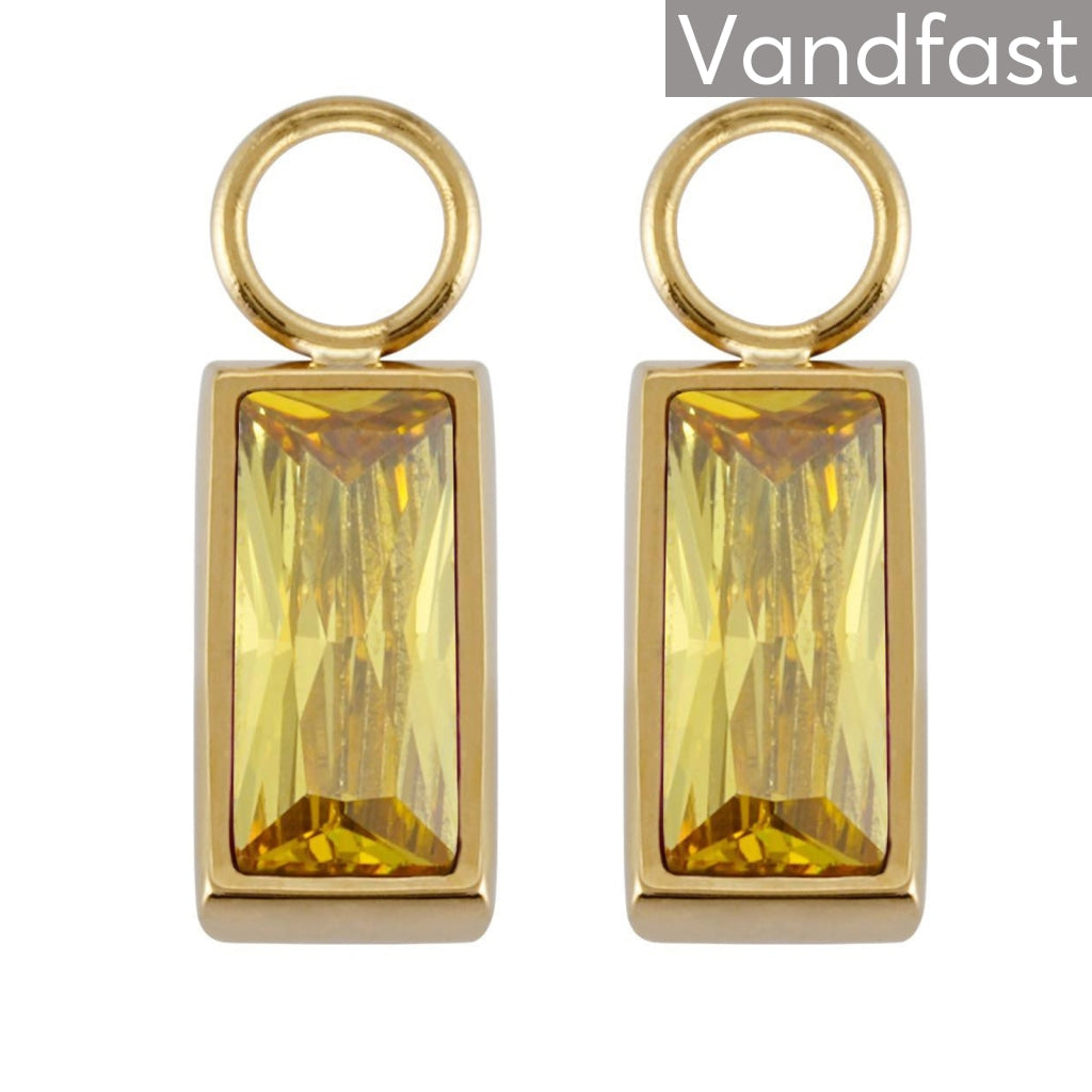 Billede af ANNEBRAUNER Empress Drops Yellow 4x8mm