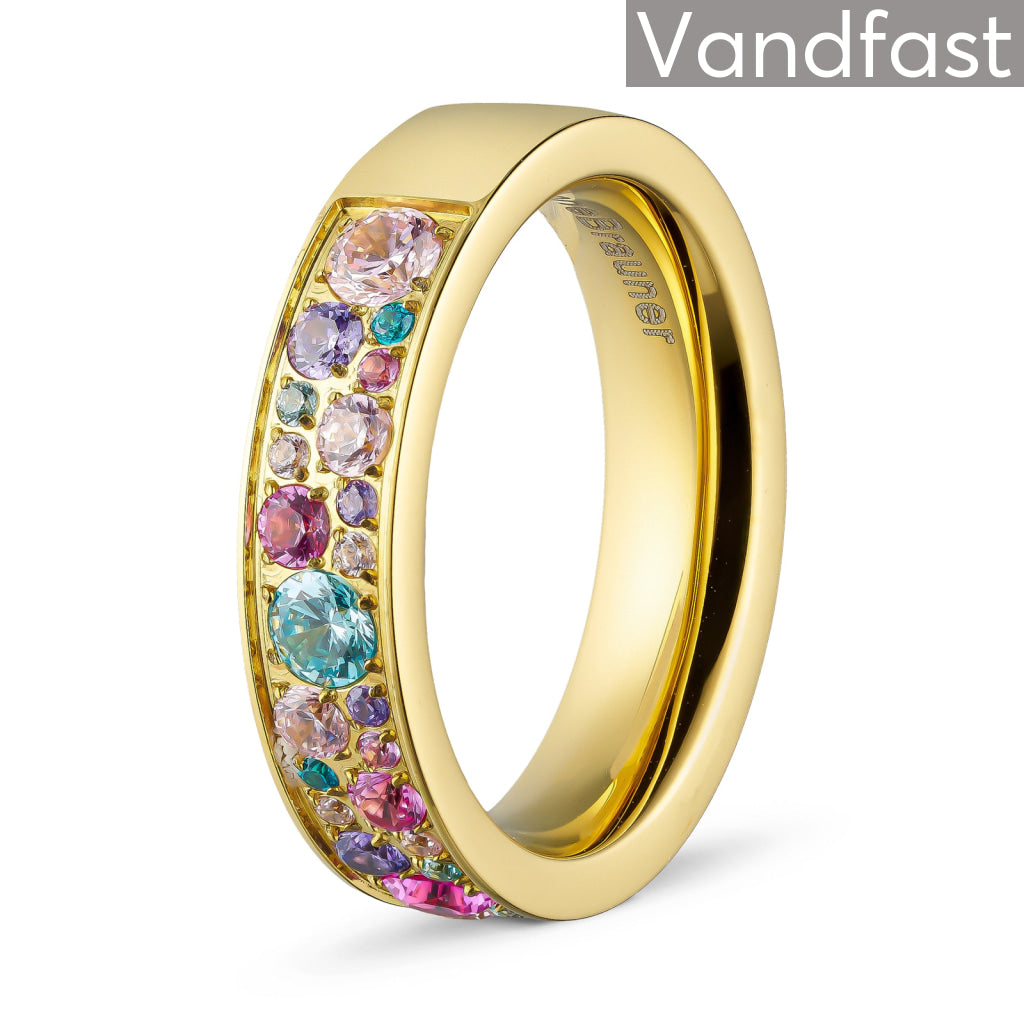 Billede af ANNEBRAUNER Sparkling Ring Pink/Violet - 48