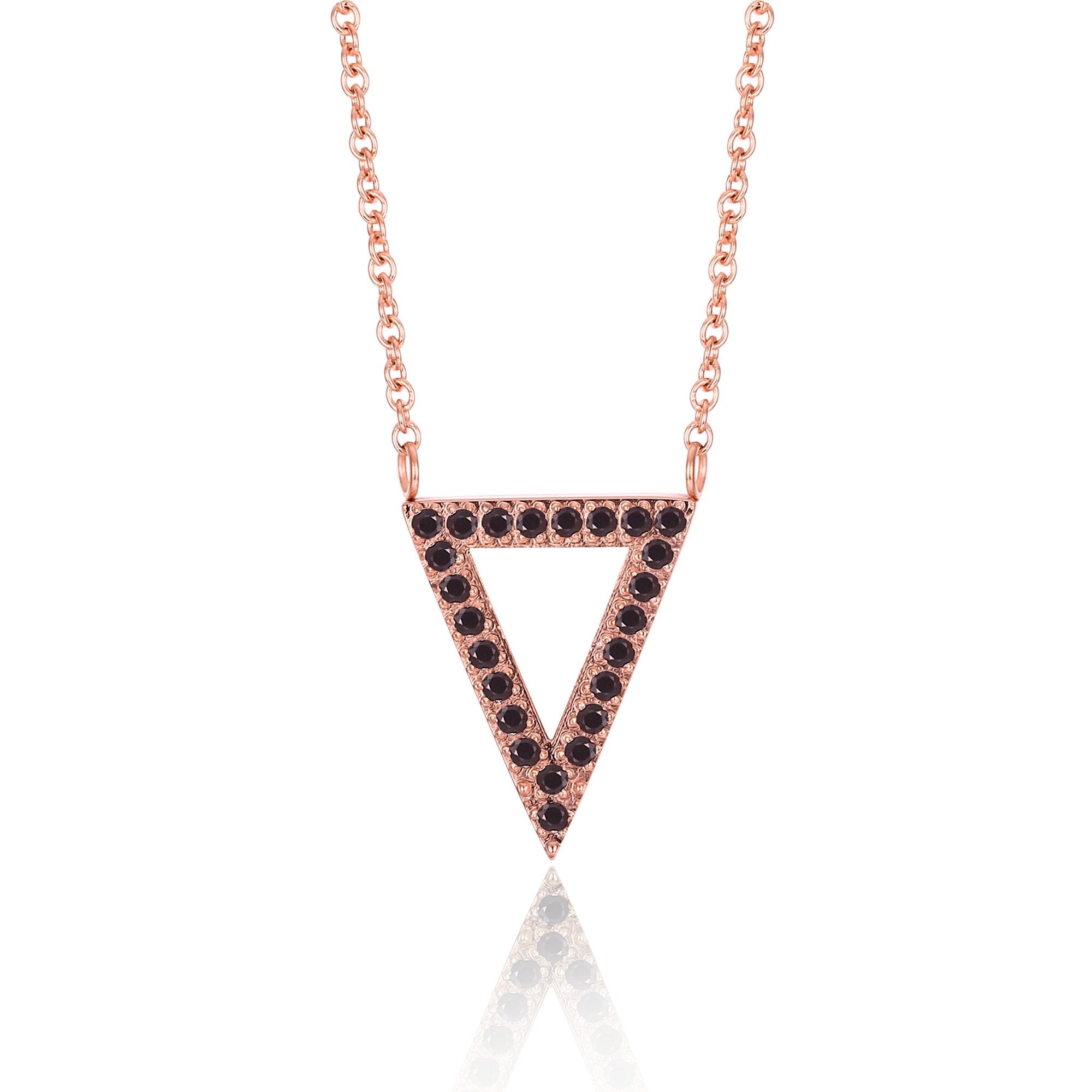 Billede af ANNEBRAUNER Triangle Rose/Black