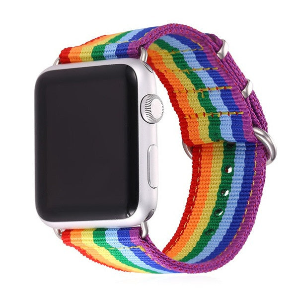 【??Hot Sale】Rainbow Watchband For Applewatch