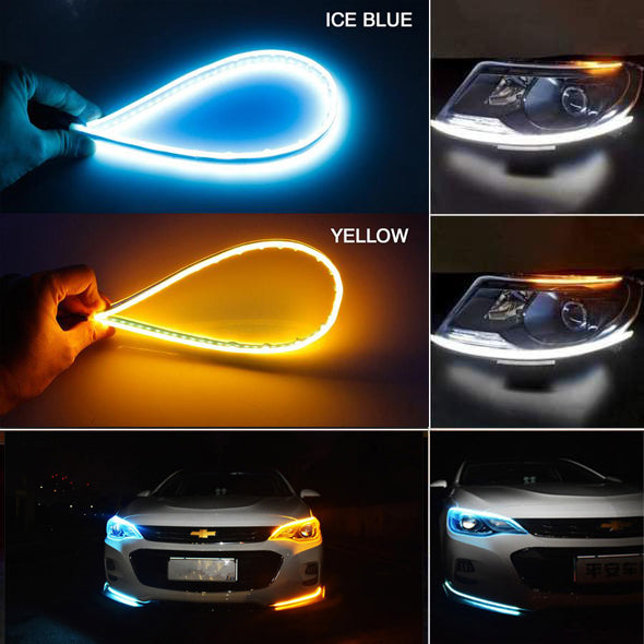 【1Pair & 30%OFF】Flexible Daytime Running Light!!